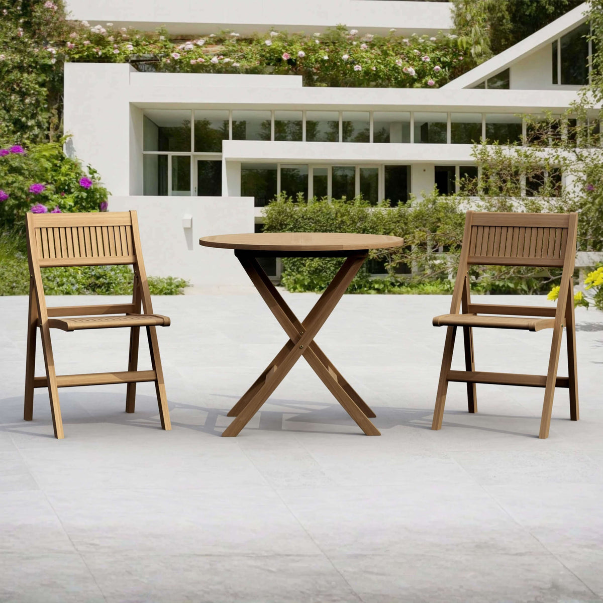 Anderson Teak Windsor 3-Piece Round Bistro Set