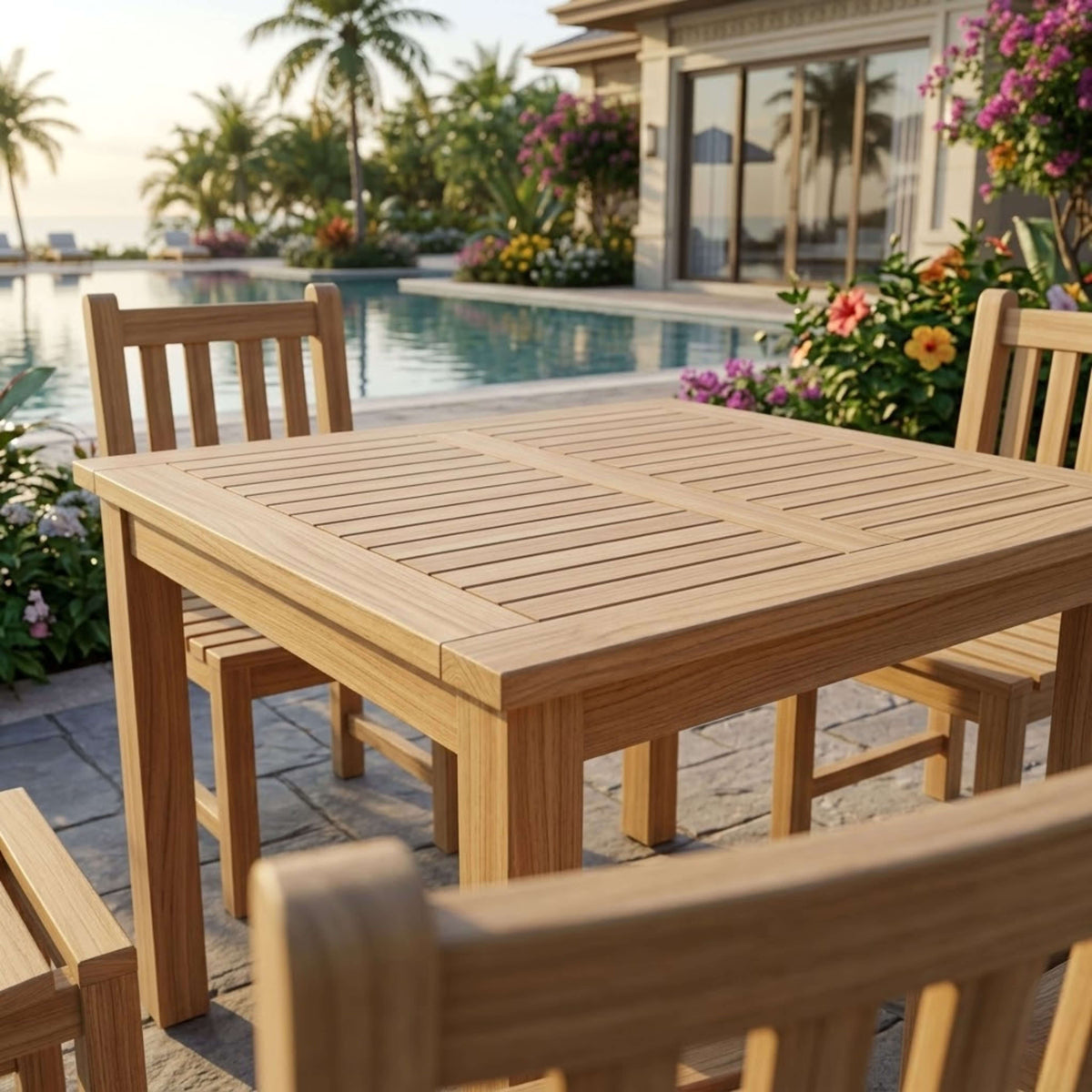 Anderson Teak Bahama Classic 5-Piece Dining Set
