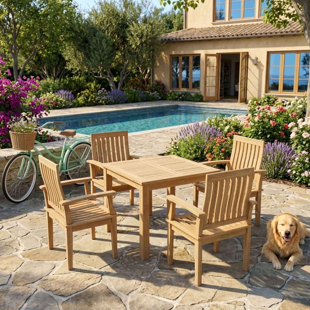 Anderson Teak Bahama Brianna 5-Piece Dining Set