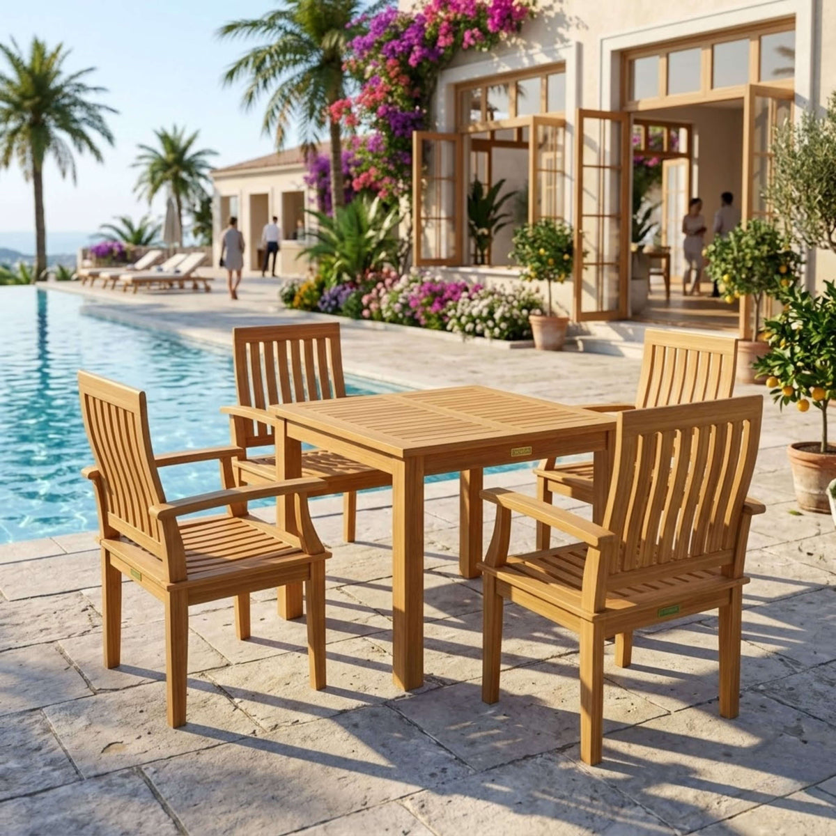 Anderson Teak Bahama Brianna 5-Piece Dining Set