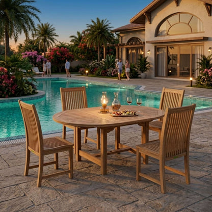 Anderson Teak Bahama Chicago 5-Piece Dining Set