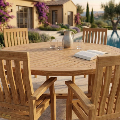 Anderson Teak Bahama Brianna 5-Piece Extension Dining Set
