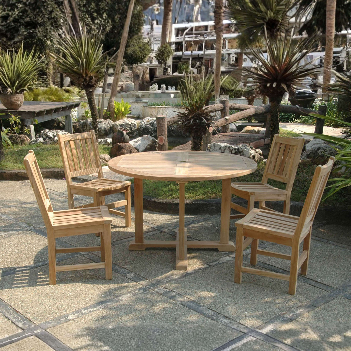 Anderson Teak Tosca Sonoma 5-Piece Dining Set