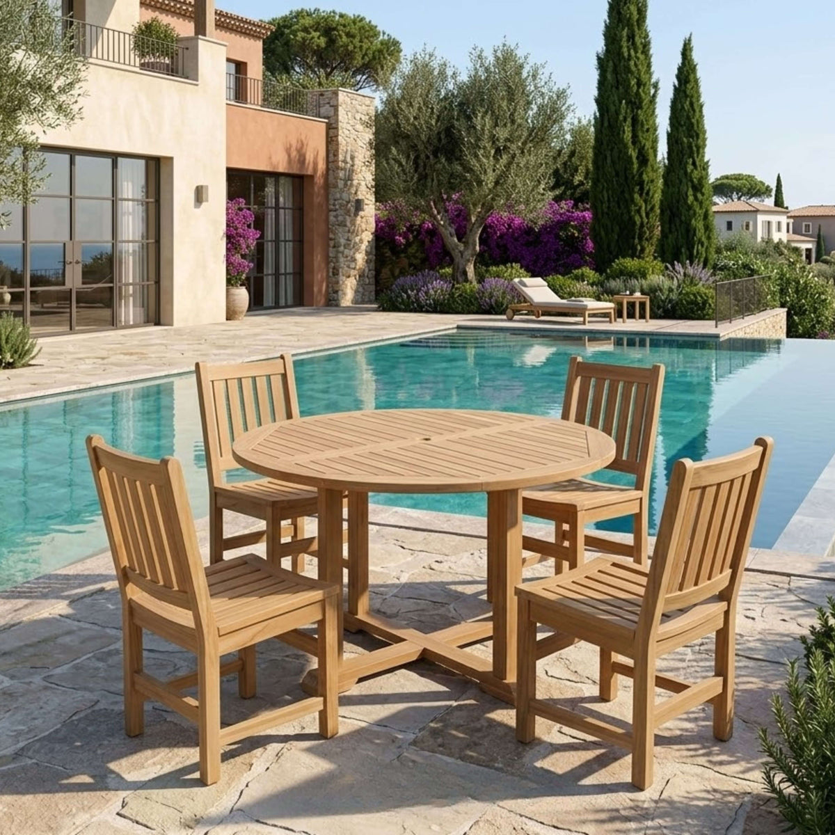 Anderson Teak Tosca Sonoma 5-Piece Dining Set