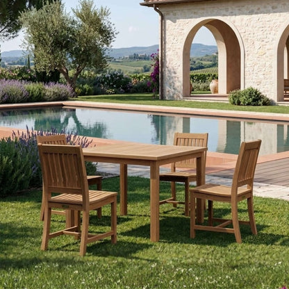 Anderson Teak Lisbon 5-Piece Dining Table Set