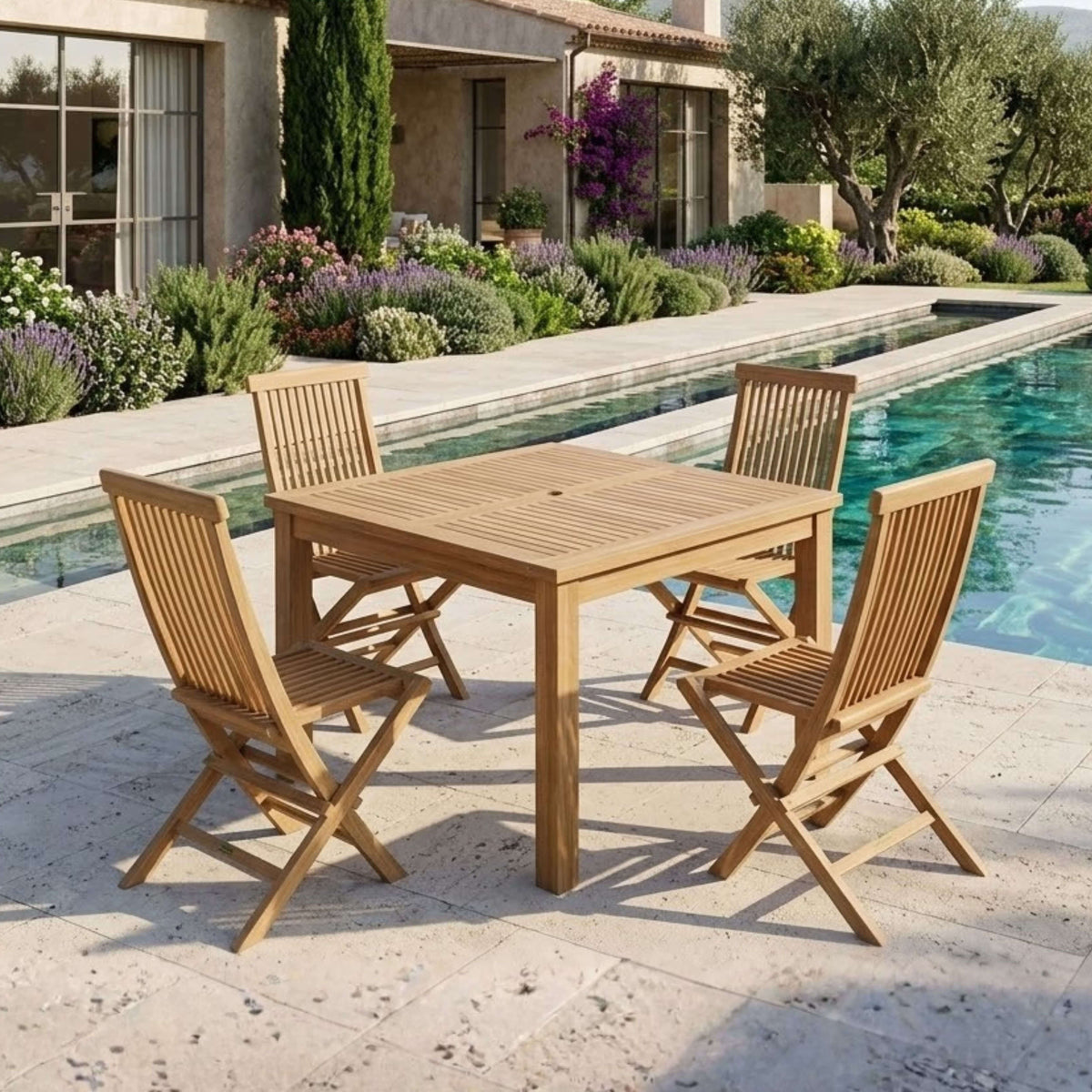 Anderson Teak Windsor Classic 5-Piece Dining Set
