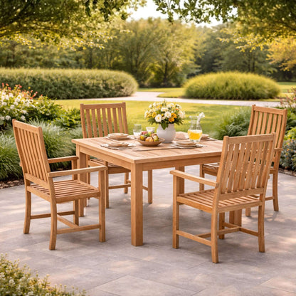 Anderson Teak Windsor Wilshire 5-Piece Dining Set
