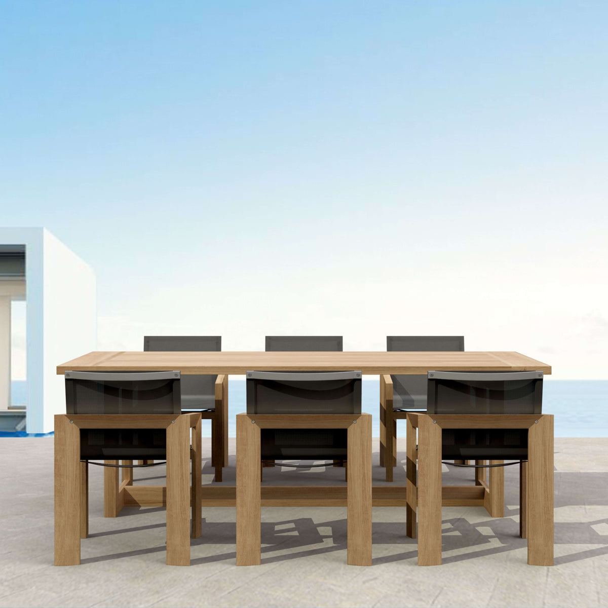 Anderson Teak Smyrna 7-Piece Dining Table Set