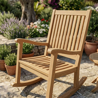 Anderson Teak Del-Amo Bahama 3-Piece Rocking Set