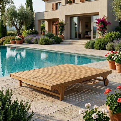 Anderson Teak Bel-Air Double Back Lounger 2-Piece Set