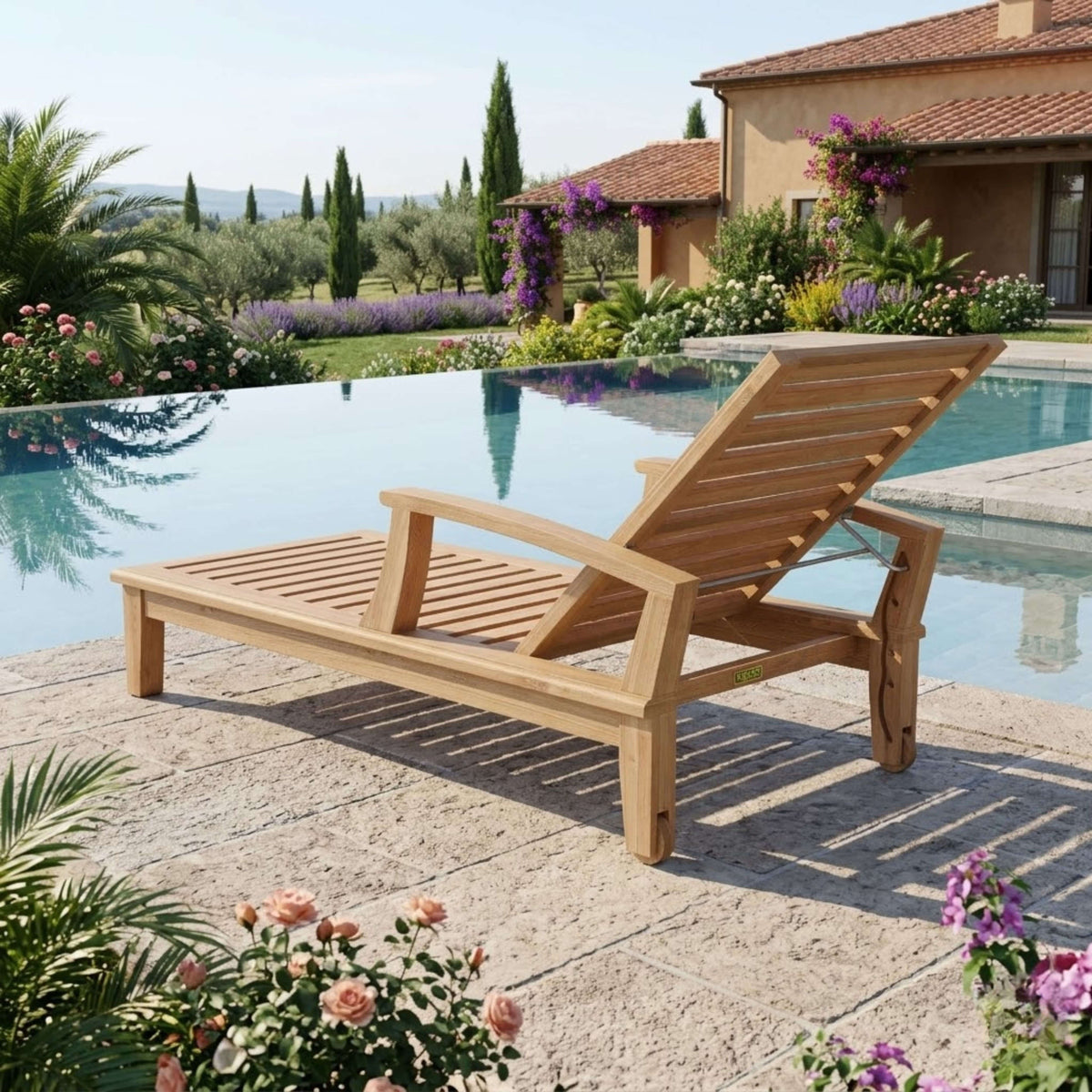 Anderson Teak Brianna Sun Lounger with Arm