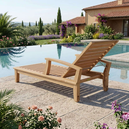 Anderson Teak Brianna Sun Lounger with Arm