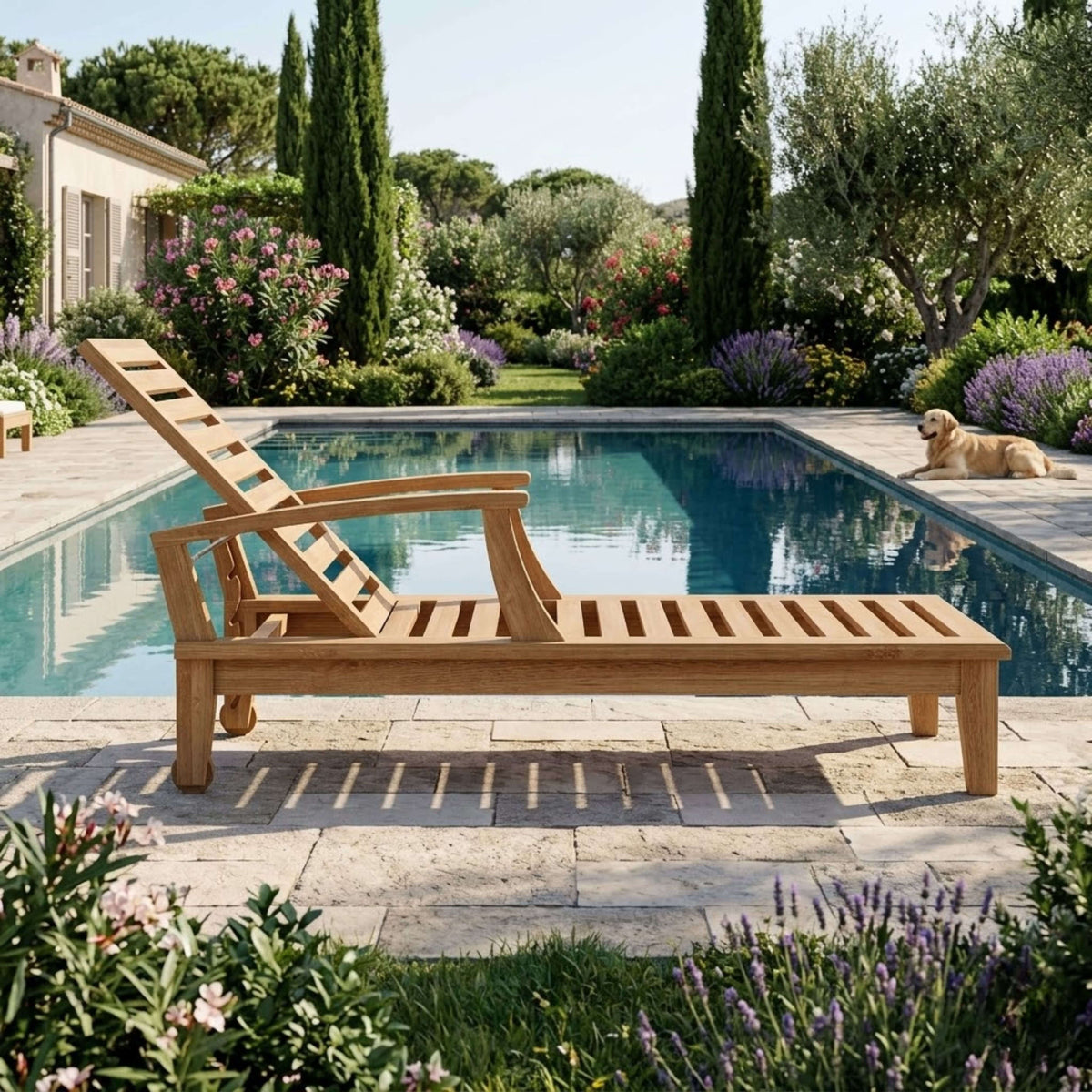 Anderson Teak Brianna Sun Lounger with Arm