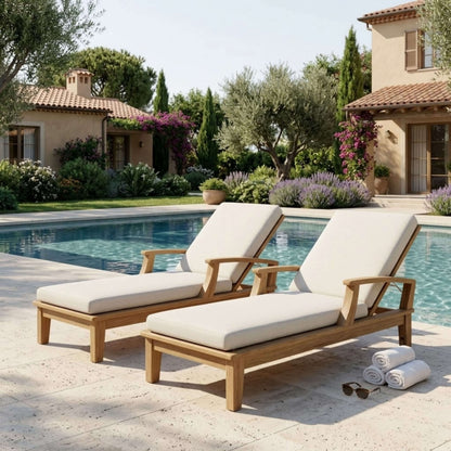 Anderson Teak Brianna Sun Lounger with Arm