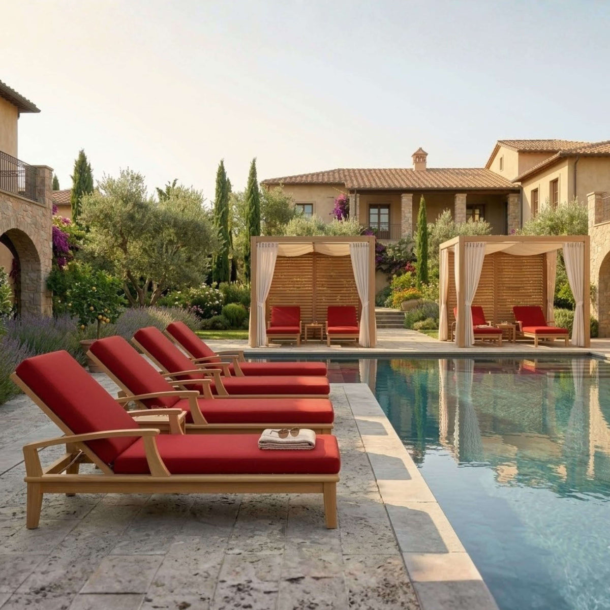 Anderson Teak Brianna Sun Lounger 4-Piece Set