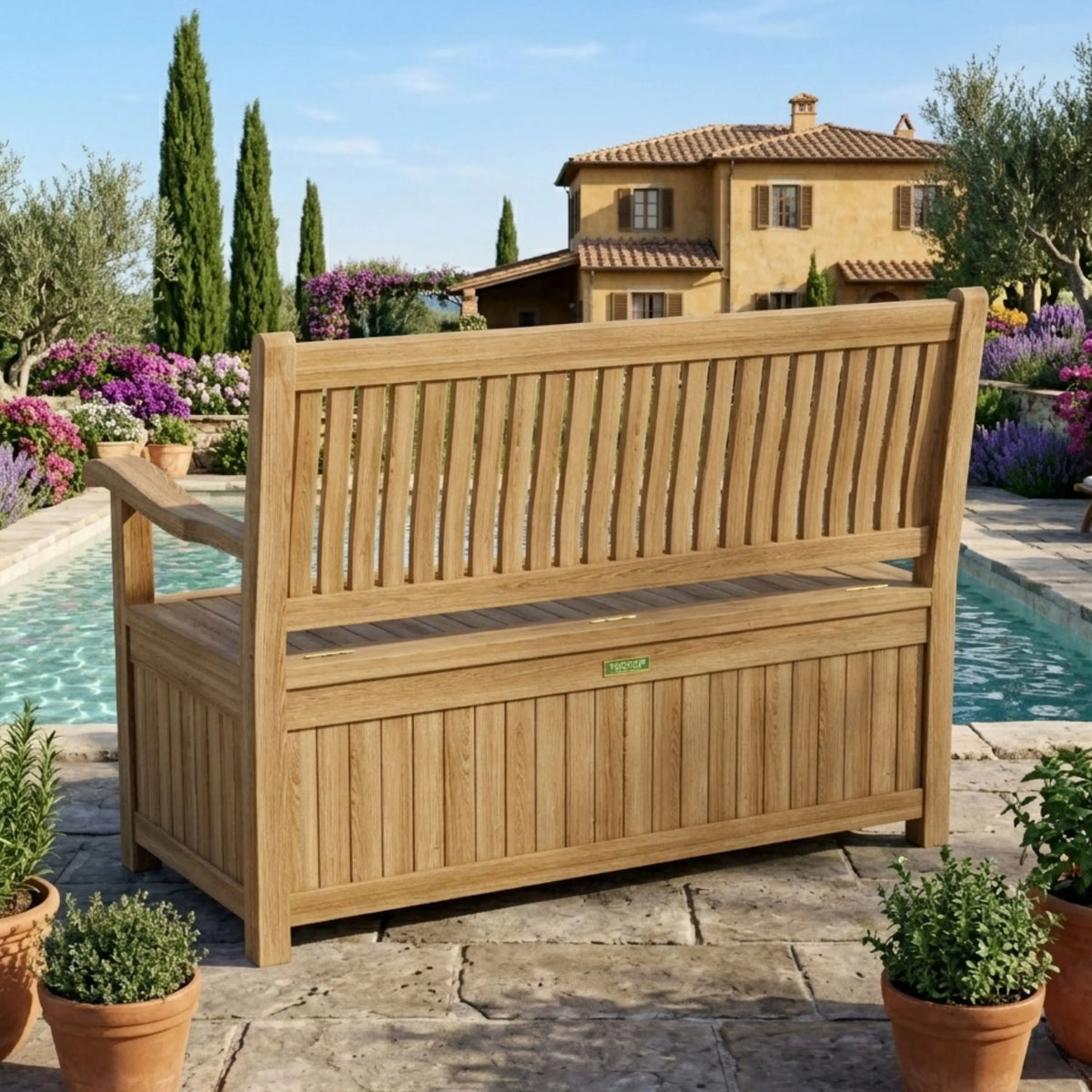 Anderson Teak Del-Amo Storage Bench