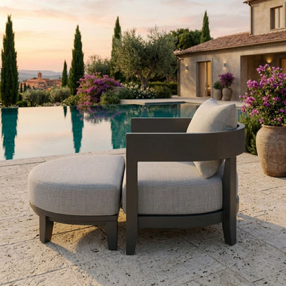 Anderson Teak Coronado 5-Piece Aluminum Deep Seating Set
