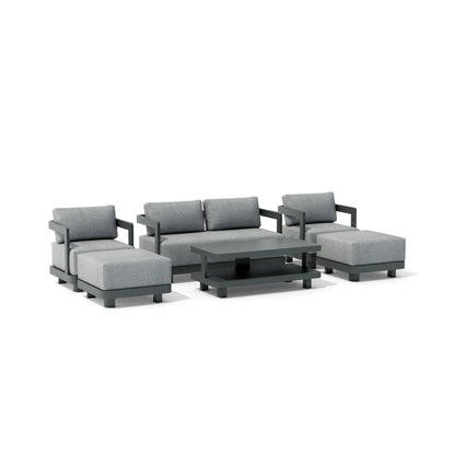 Anderson Teak Granada 6-Piece Granada Aluminum Deep Seating