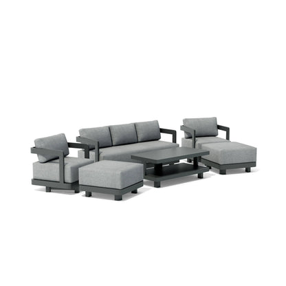 Anderson Teak Granada 6-Piece Granada Aluminum Deep Seating
