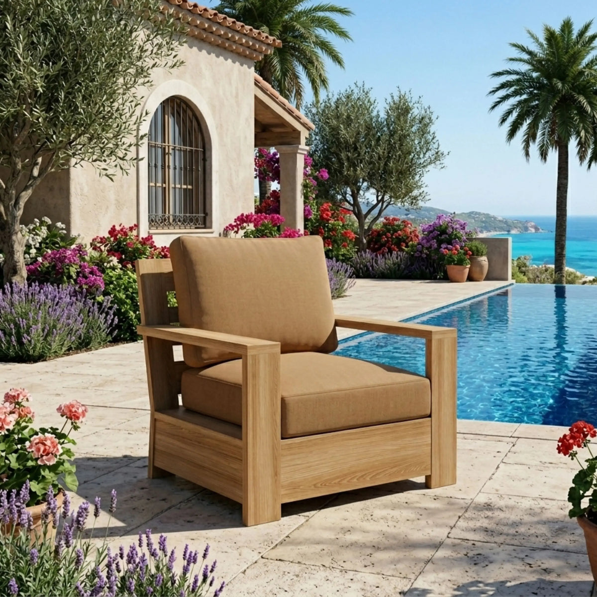 Anderson Teak Madera Deep Seating Armchair