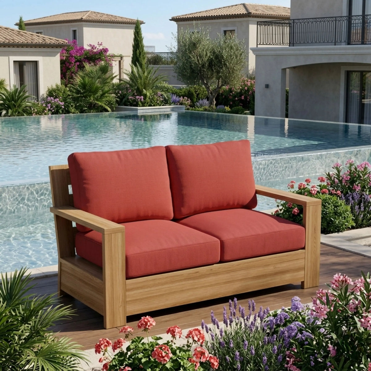 Anderson Teak Madera Deep Seating Loveseat
