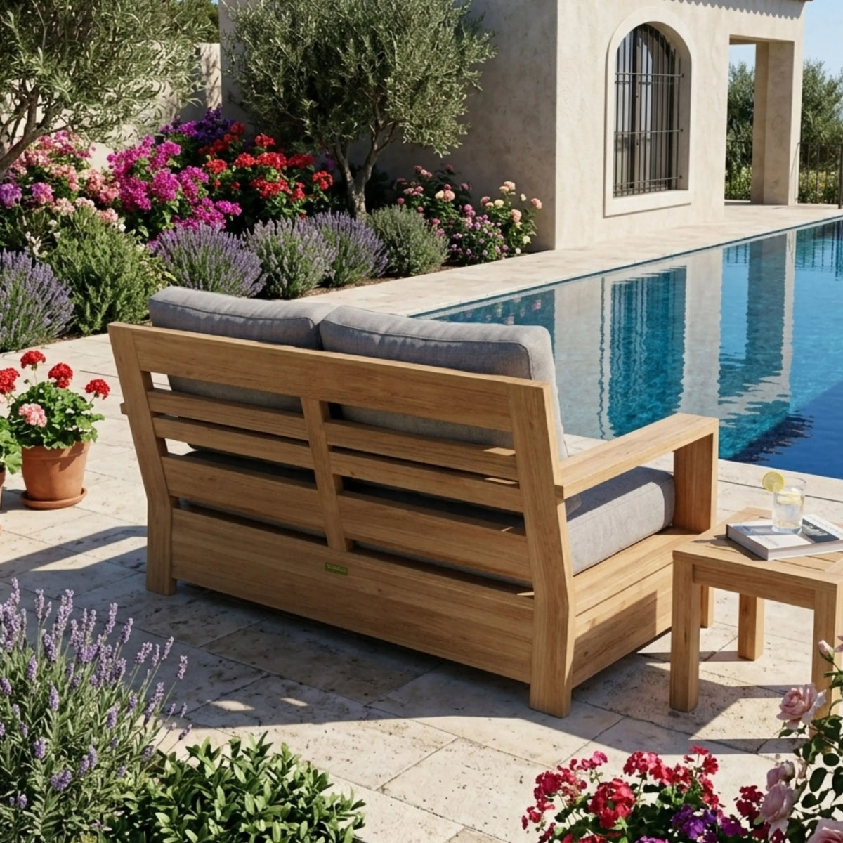Anderson Teak Madera Deep Seating Loveseat