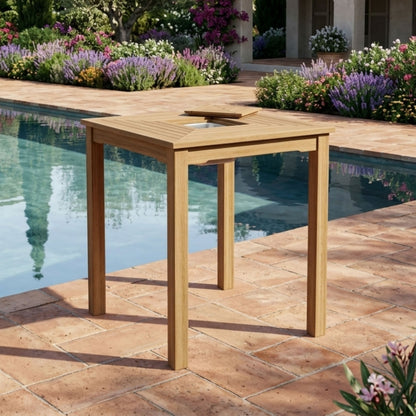 Anderson Teak Chatsworth Ice Chiller Bar Table