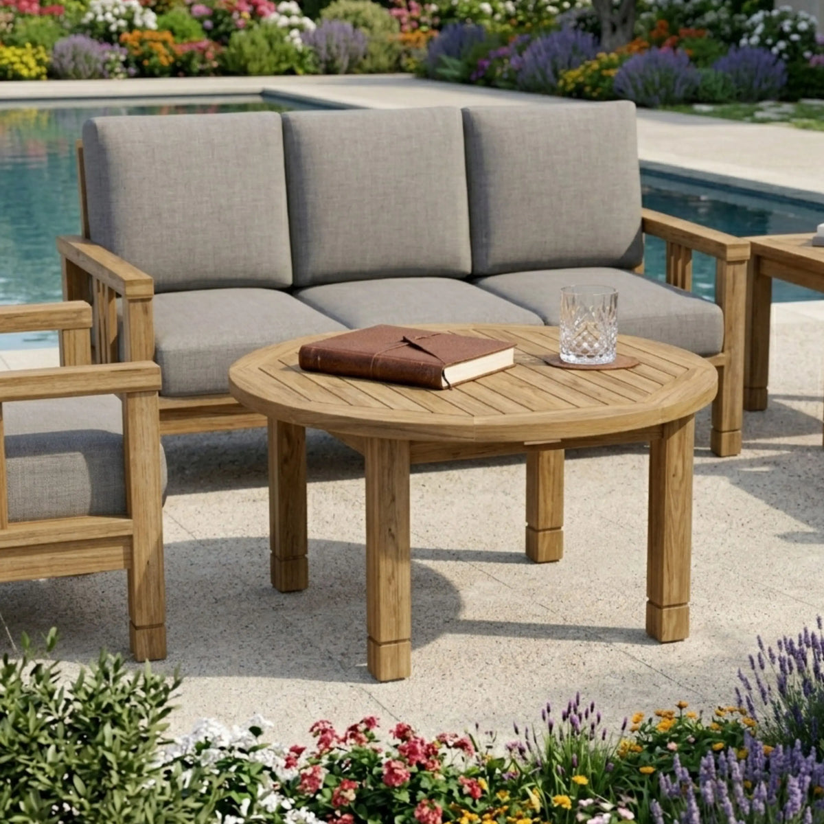 Anderson Teak SouthBay Deep Seating 5-Piece Conversation Set