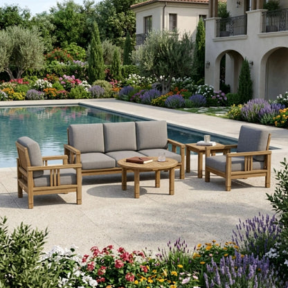 Anderson Teak SouthBay Deep Seating 5-Piece Conversation Set