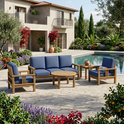 Anderson Teak SouthBay Deep Seating 5-Piece Conversation Set