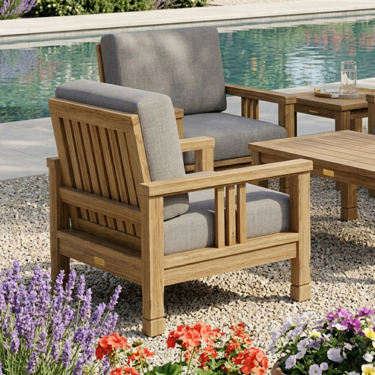 Anderson Teak SouthBay Deep Seating 5-Piece Conversation Set