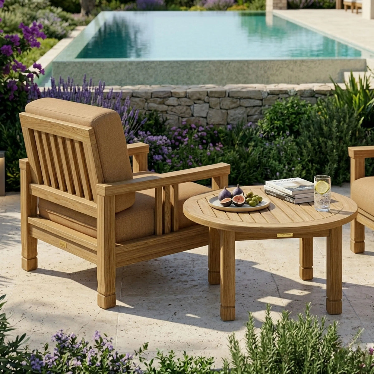 Anderson Teak SouthBay Deep Seating 3-Piece Conversation Set