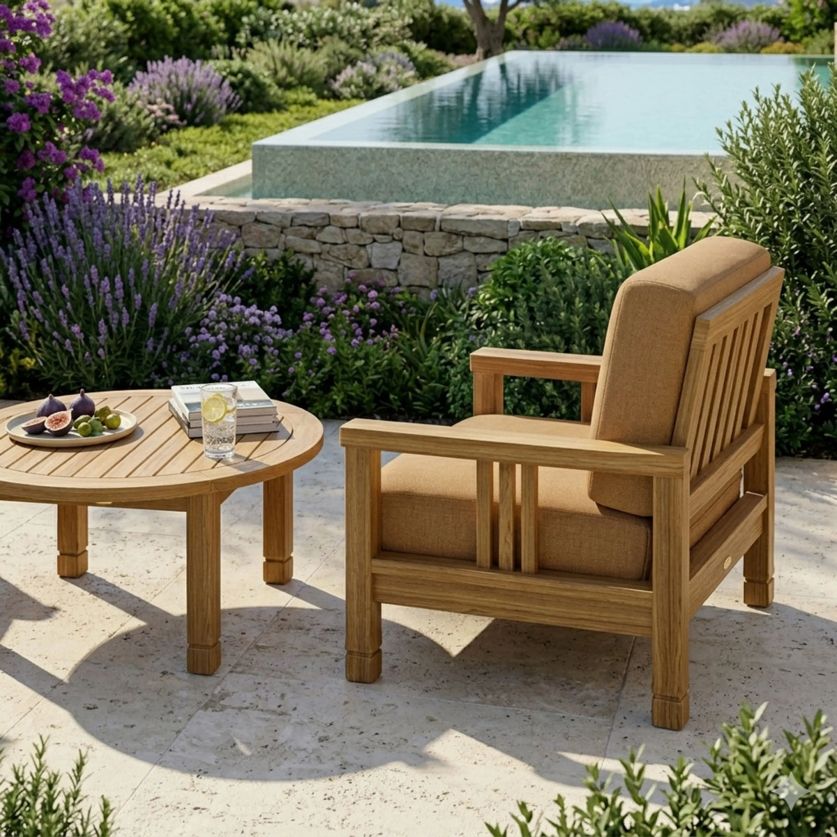 Anderson Teak SouthBay Deep Seating 3-Piece Conversation Set