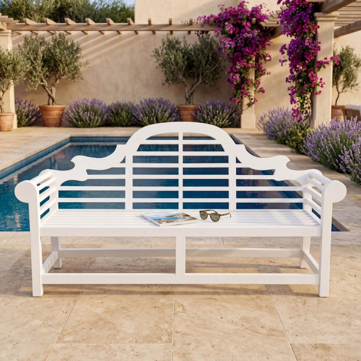 Anderson Teak Marlborough 3-Seater Bench