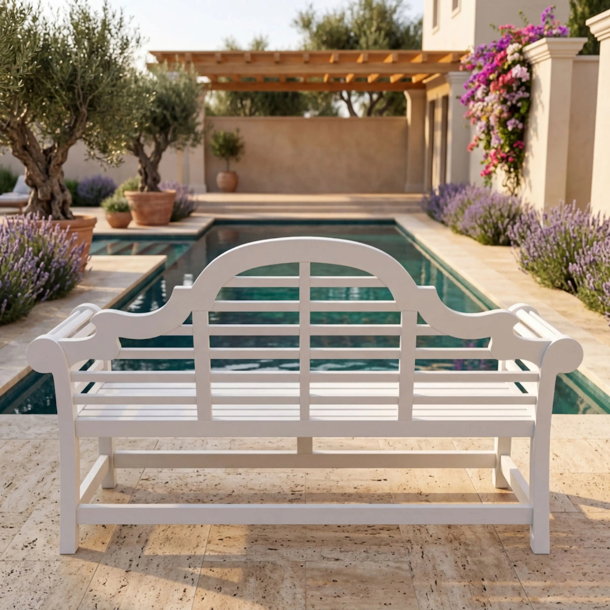 Anderson Teak Marlborough 3-Seater Bench