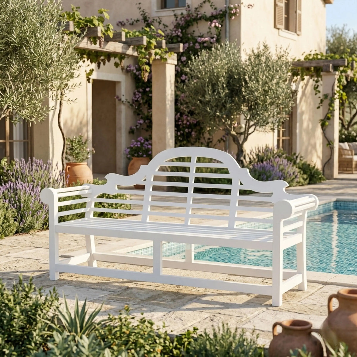 Anderson Teak Marlborough 3-Seater Bench