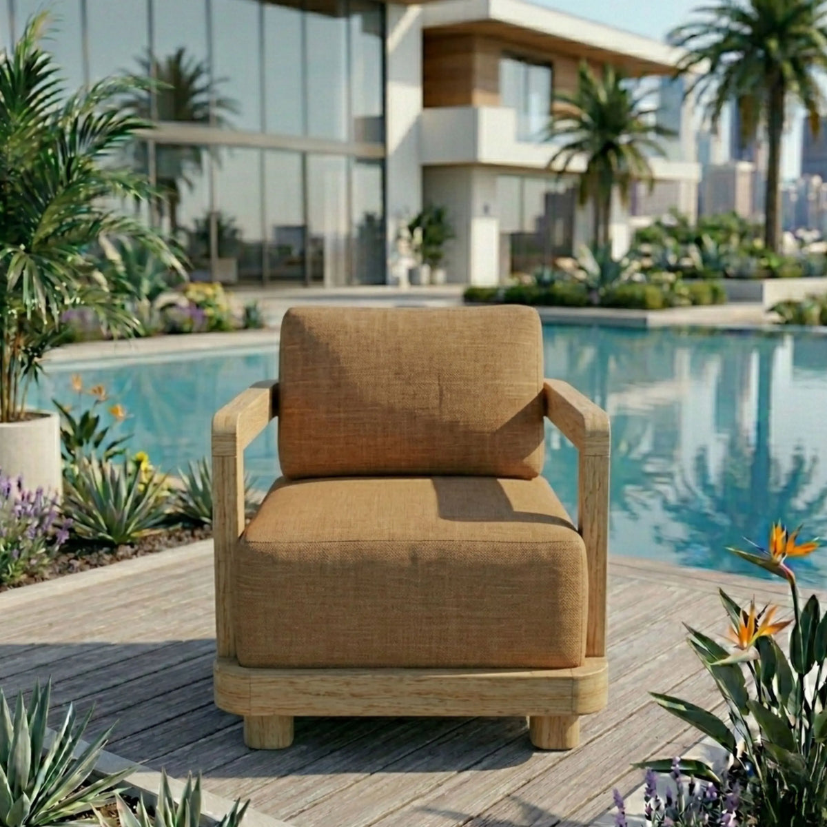 Anderson Teak Granada Deep Seating Armchair