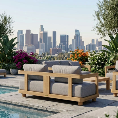 Anderson Teak Granada Deep Seating Loveseat