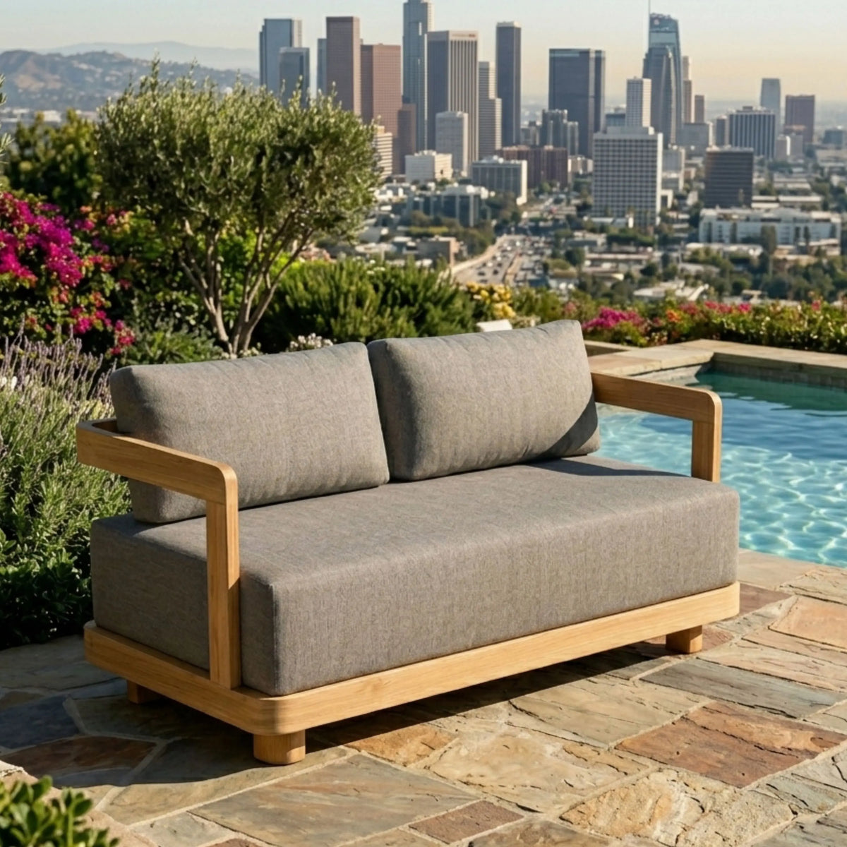 Anderson Teak Granada Deep Seating Loveseat