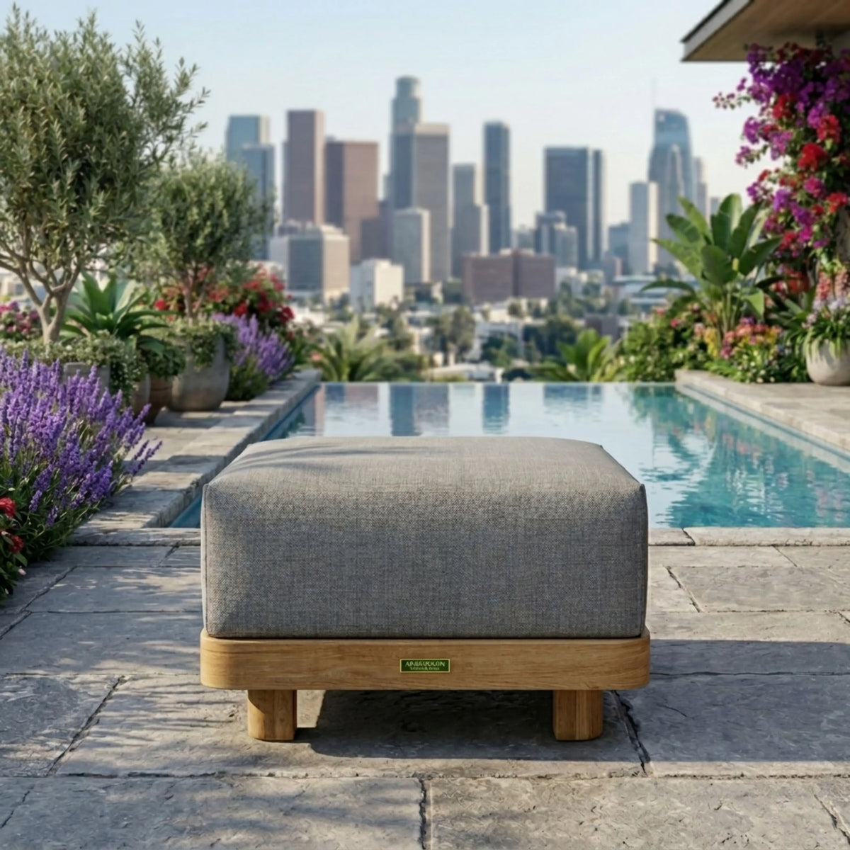 Anderson Teak Granada Ottoman