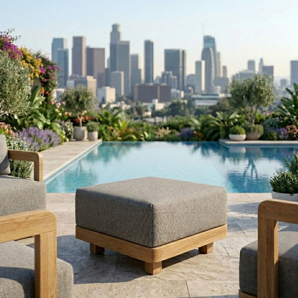 Anderson Teak Granada Ottoman