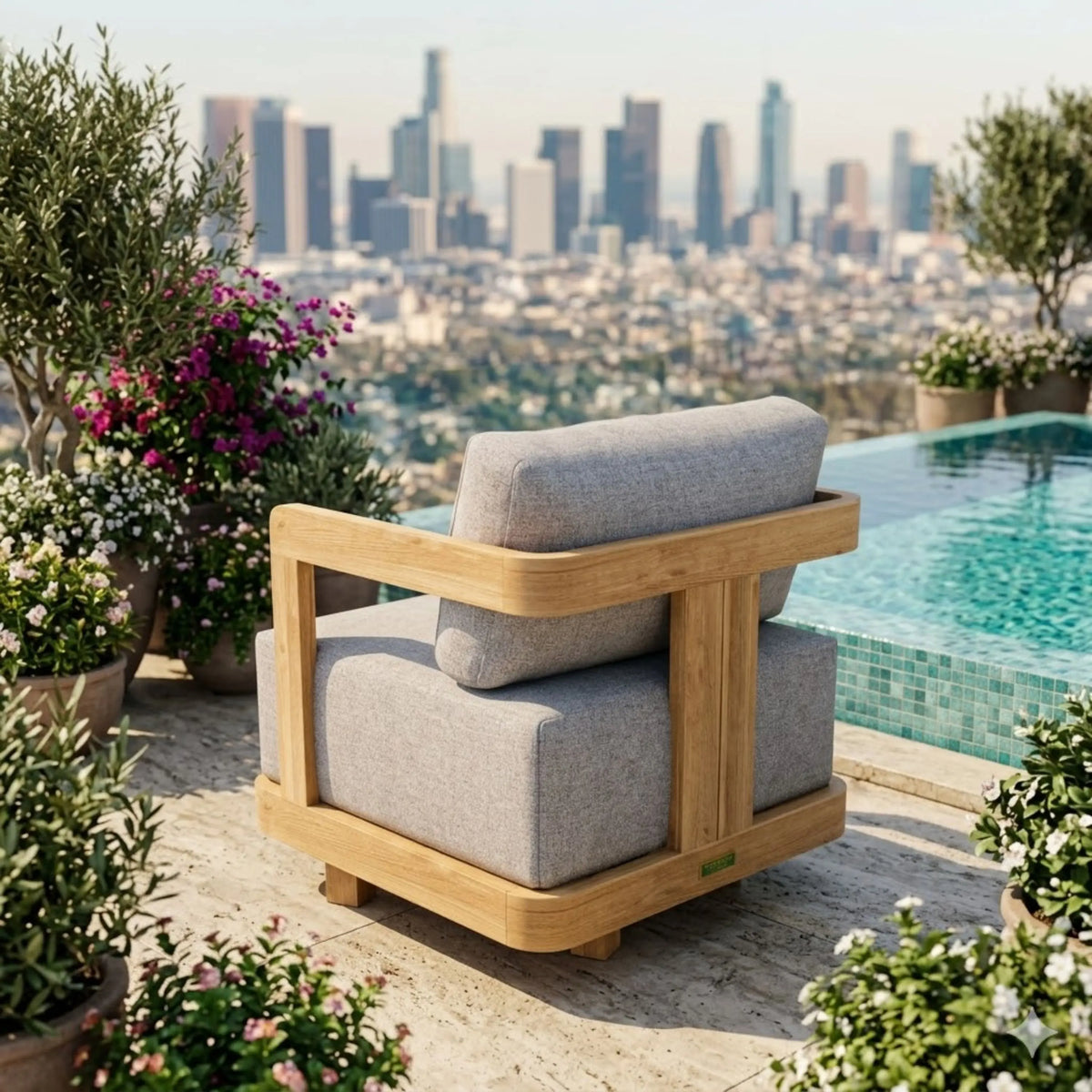 Anderson Teak Granada Swivel Armchair