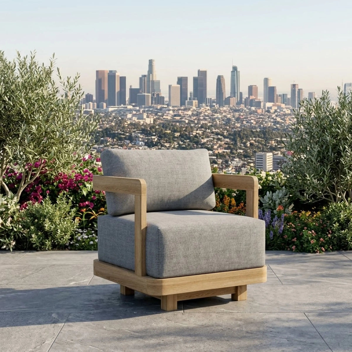 Anderson Teak Granada Swivel Armchair