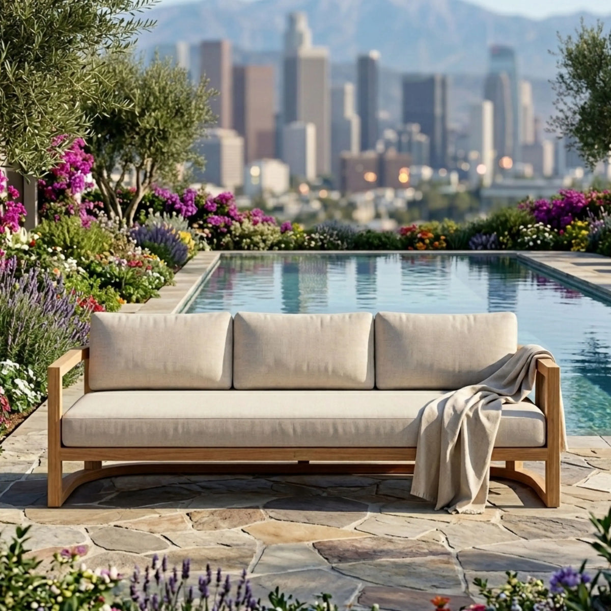 Anderson Teak Junus 3-Seat Sofa