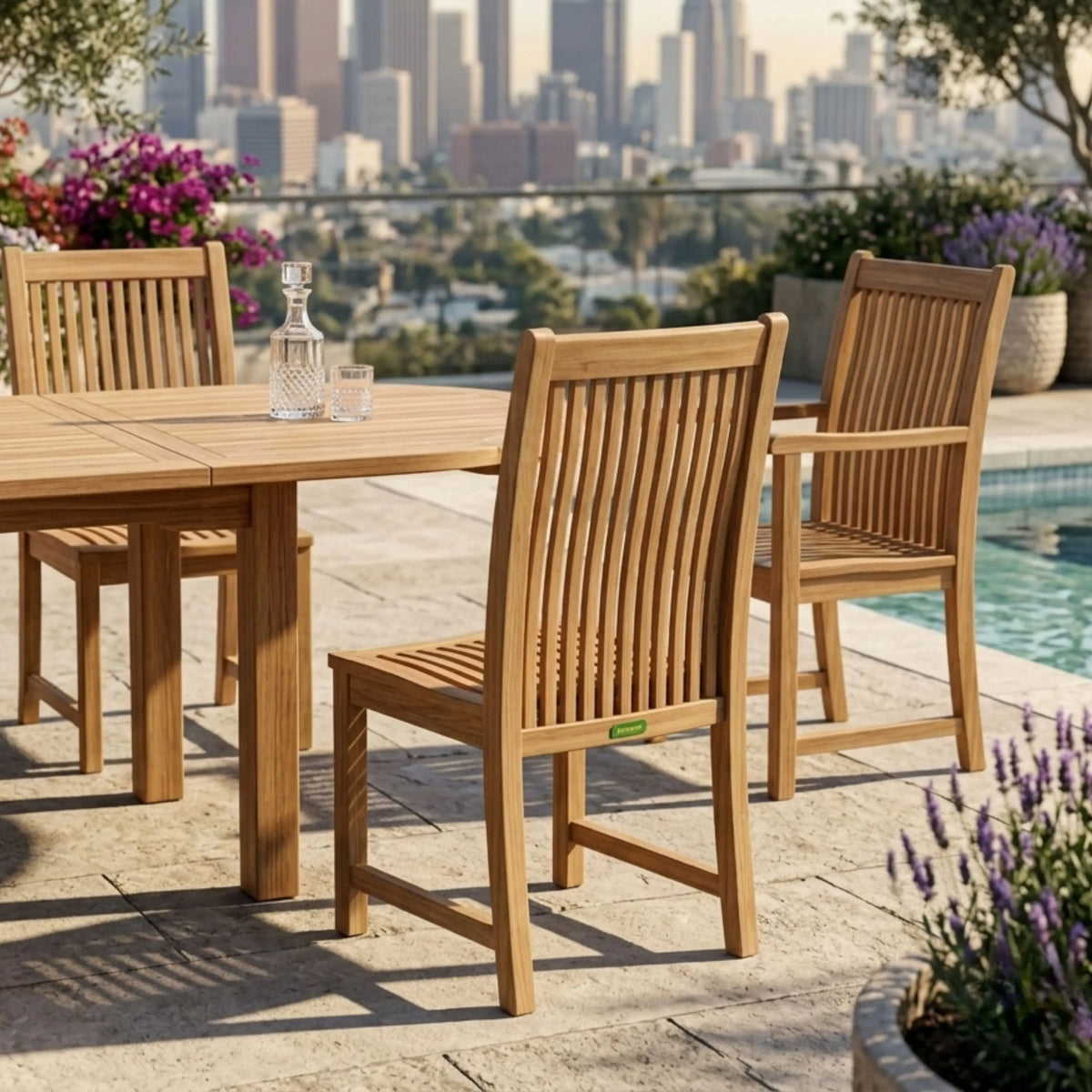 Anderson Teak Bahama Chicago 7-Piece Dining Set