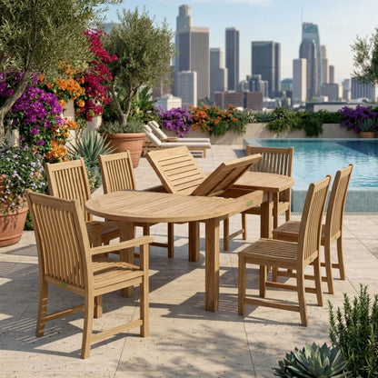 Anderson Teak Bahama Chicago 7-Piece Dining Set