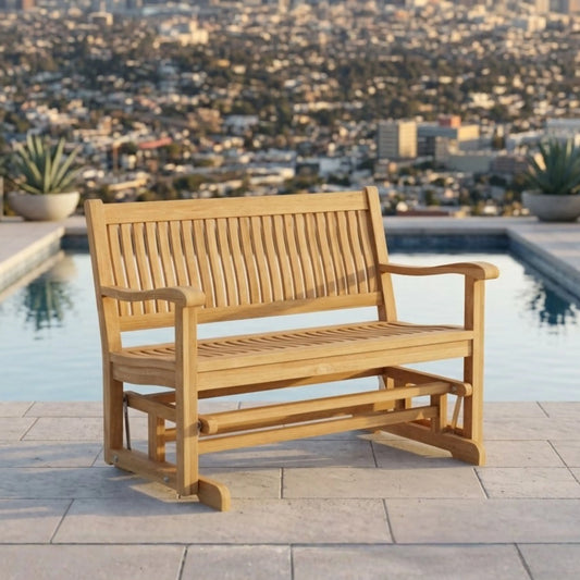 Anderson Teak Del-Amo 4-Foot Glider