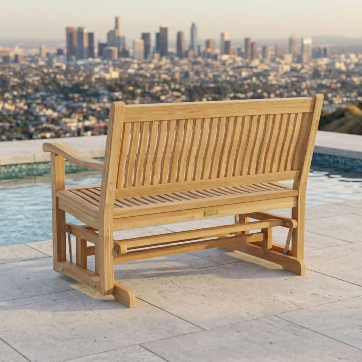 Anderson Teak Del-Amo 4-Foot Glider