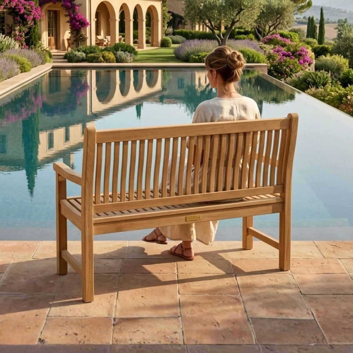 Anderson Teak Sahara 2-Seater Bench