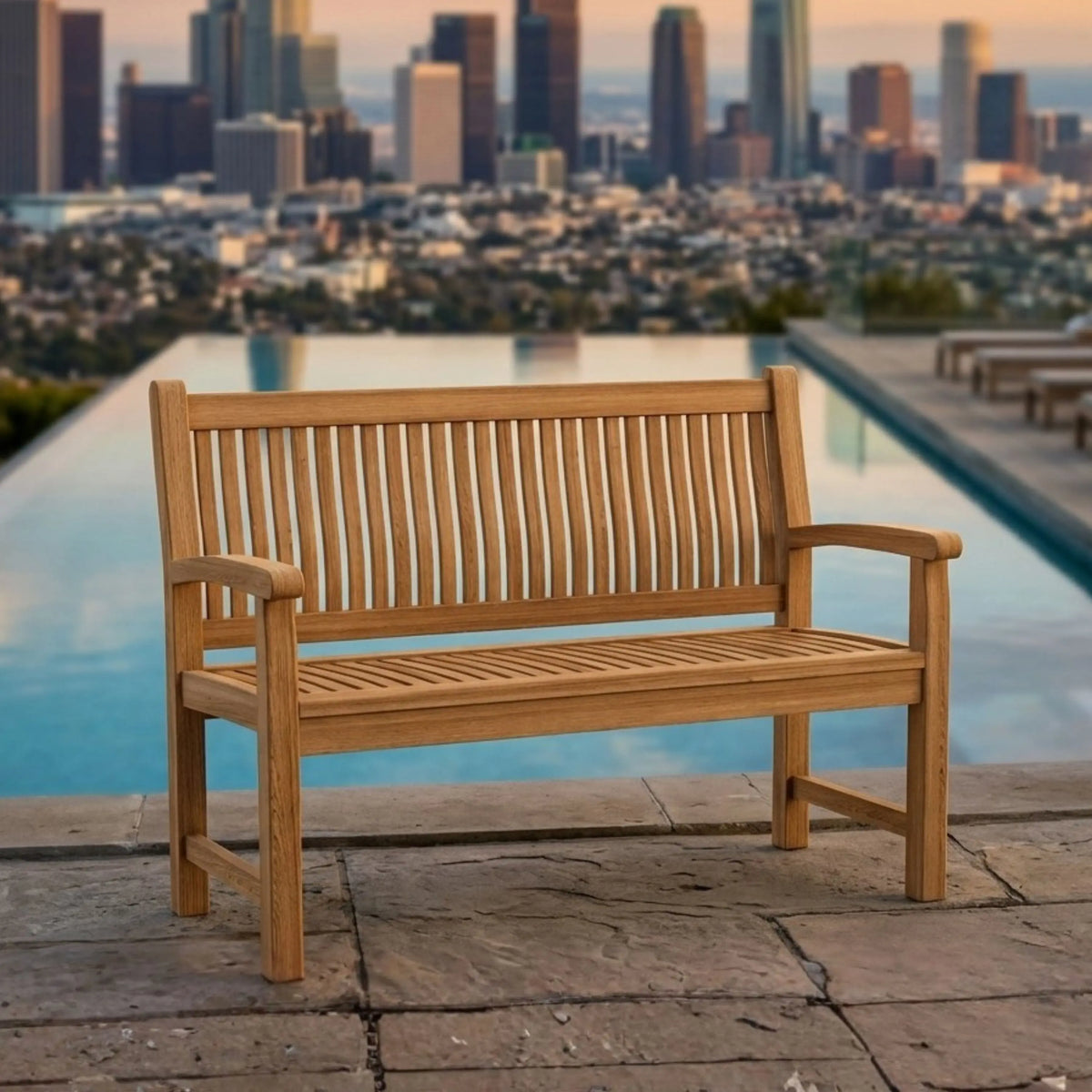 Anderson Teak Sahara 2-Seater Bench